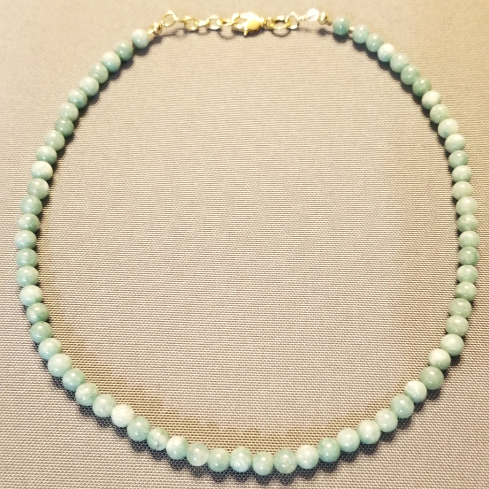 NEW Myanmar Jadeite Jade Necklace